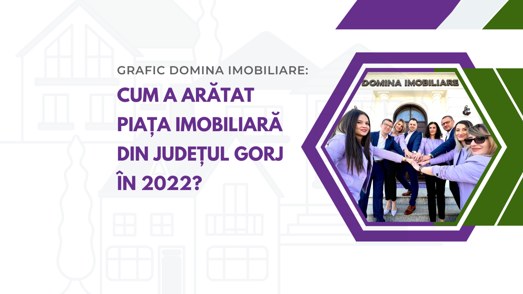 Grafic Domina Imobiliare: Cum a arătat piața imobiliară din județul Gorj în 2022?