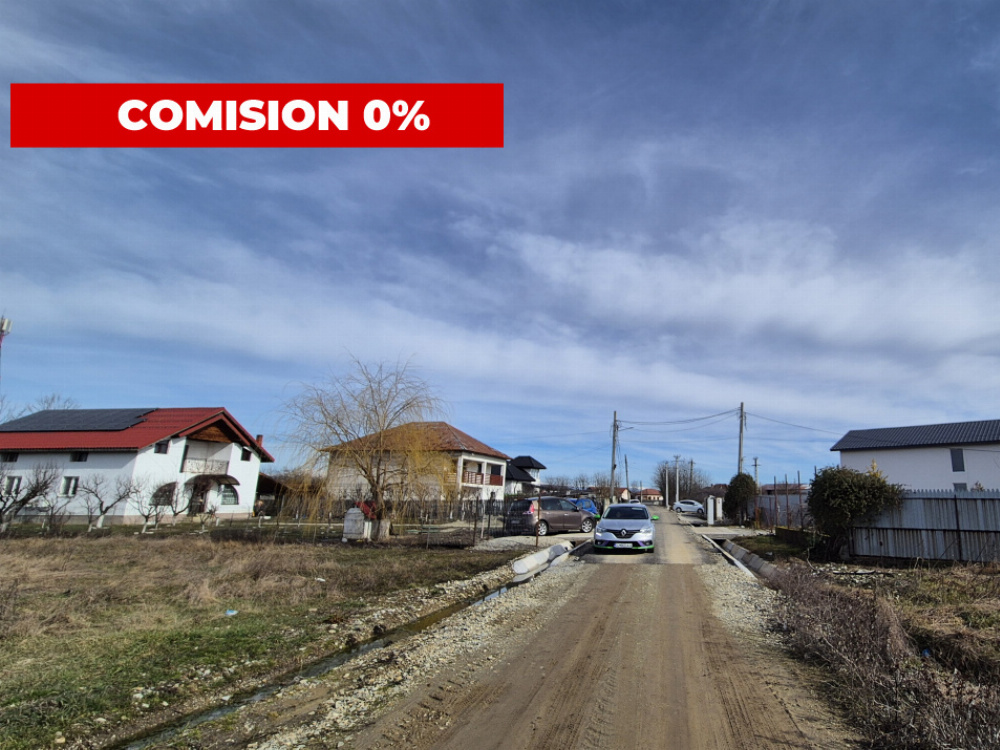 Vânzare teren - la 6 km de Tg. Jiu - situat în Sat Bucureasa, Comuna Dănești