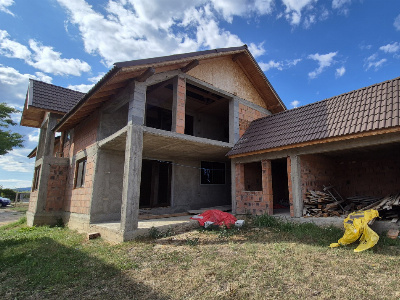 Vânzare casă D+P+M și teren 4334 mp - Runcu, Sat Răchiți