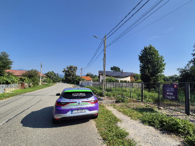 Vânzare teren 3.175 mp, front 66 m.l., comuna Peștișani - sat Brădiceni