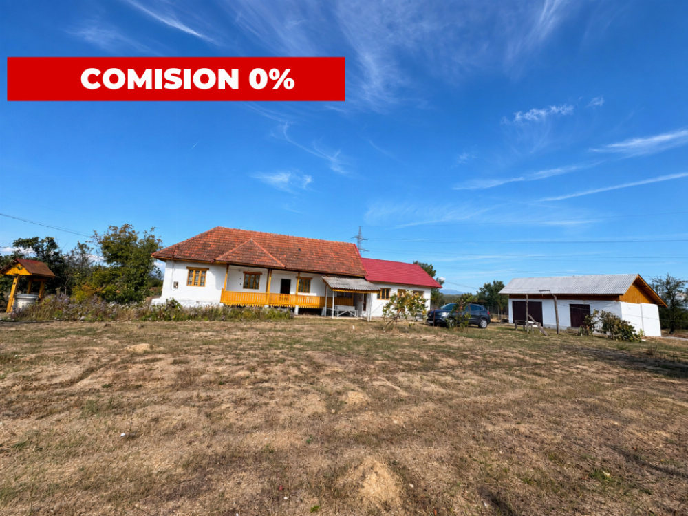 Vânzare casă cu teren generos în comuna Ciuperceni