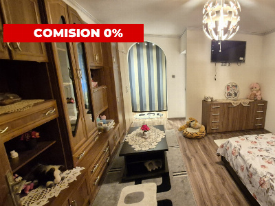 Vânzare garsonieră mobilată și utilată, parter, Aleea Plopilor, zona 9 Mai